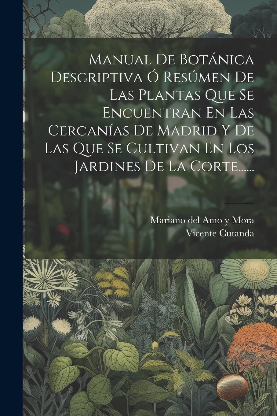 Manual De Botánica Descriptiva Ó Resúmen De Las Plantas Que Se Encuentran En Las Cercanías De Madrid Y De Las Que Se Cultivan En Los Jardines De La Corte...... Mathematics