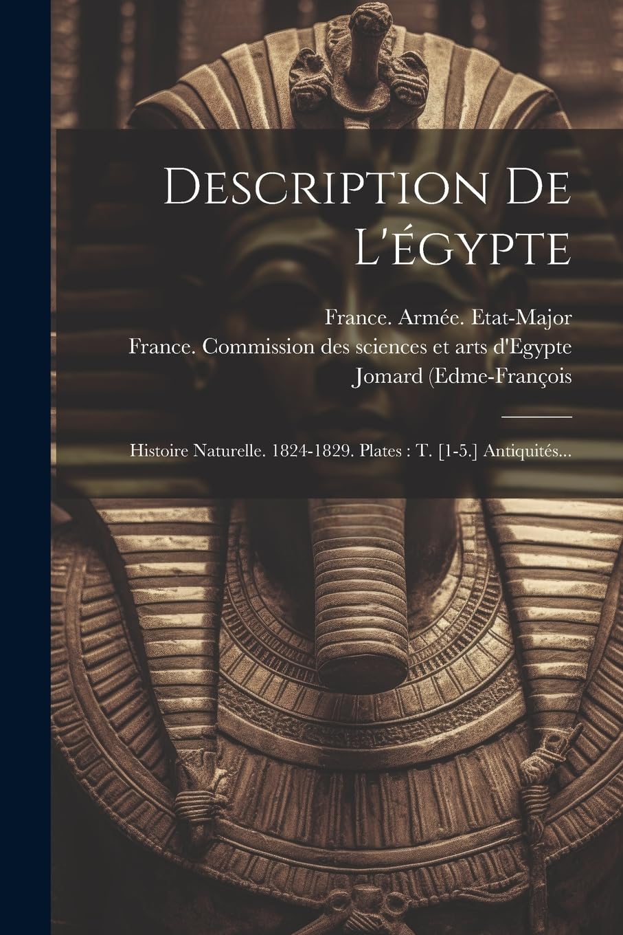 Description De L'égypte: Histoire Naturelle. 1824-1829. Plates: T. Antiquités... Social Sciences