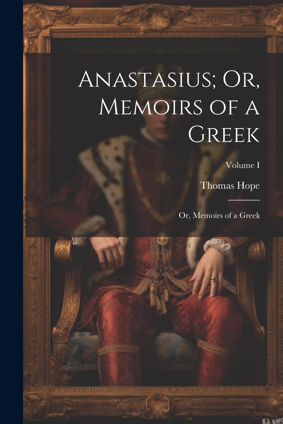 Anastasius; Or, Memoirs of a Greek: Or, Memoirs of a Greek; Volume I Historical Fiction