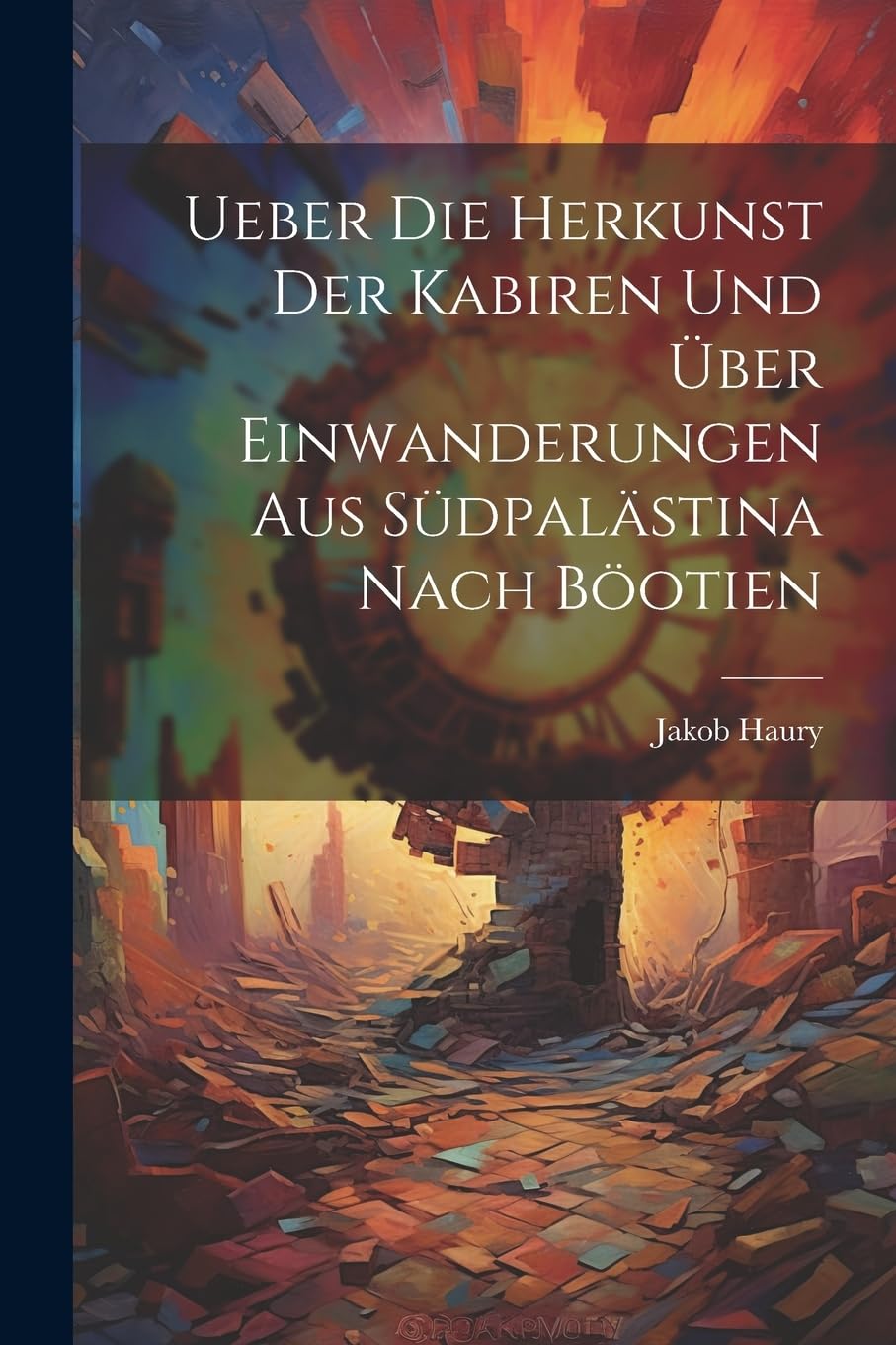 Ueber die Herkunst der Kabiren und über Einwanderungen aus Südpalästina Nach Böotien Books