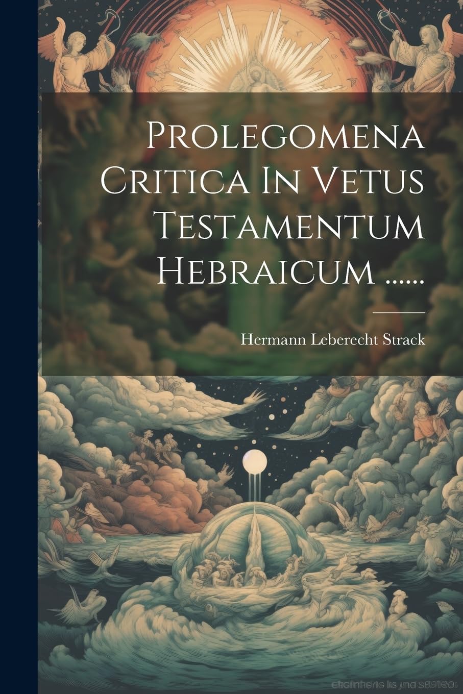 Prolegomena Critica In Vetus Testamentum Hebraicum ...... book