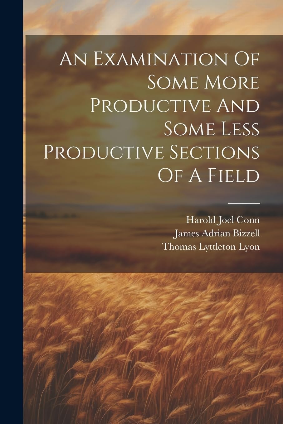 An Examination Of Some More Productive And Some Less Productive Sections Of A Field Natural Sciences