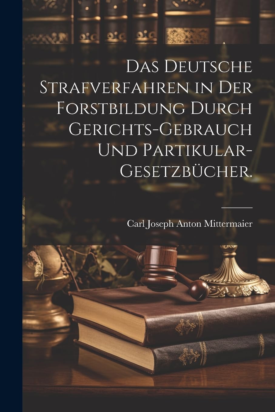 Das deutsche Strafverfahren in der Forstbildung durch Gerichts-Gebrauch und Partikular-Gesetzbücher. book