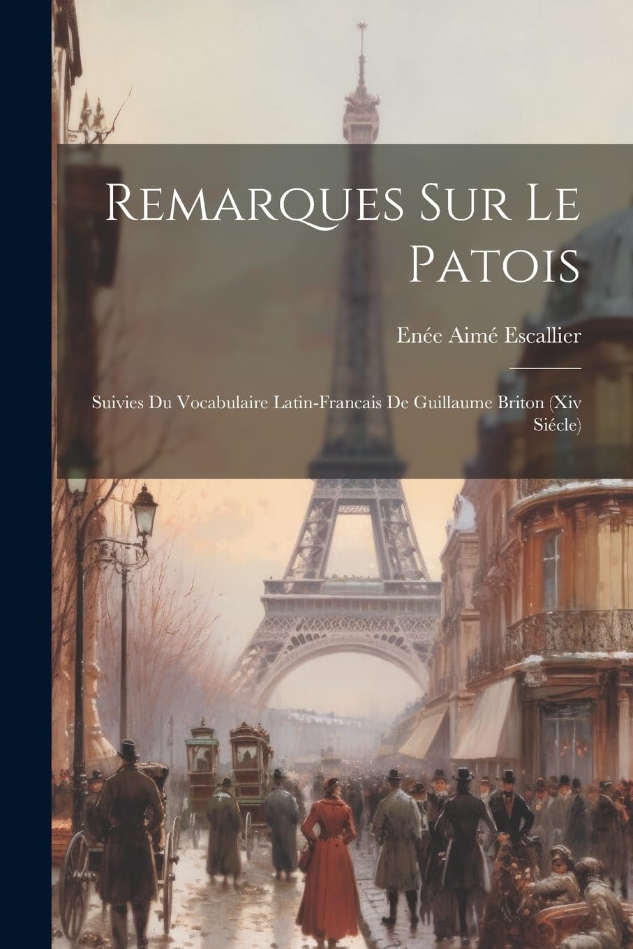 Remarques Sur Le Patois: Suivies Du Vocabulaire Latin-Francais De Guillaume Briton (Xiv Siécle) Foreign Languages ​​& Dictionaries