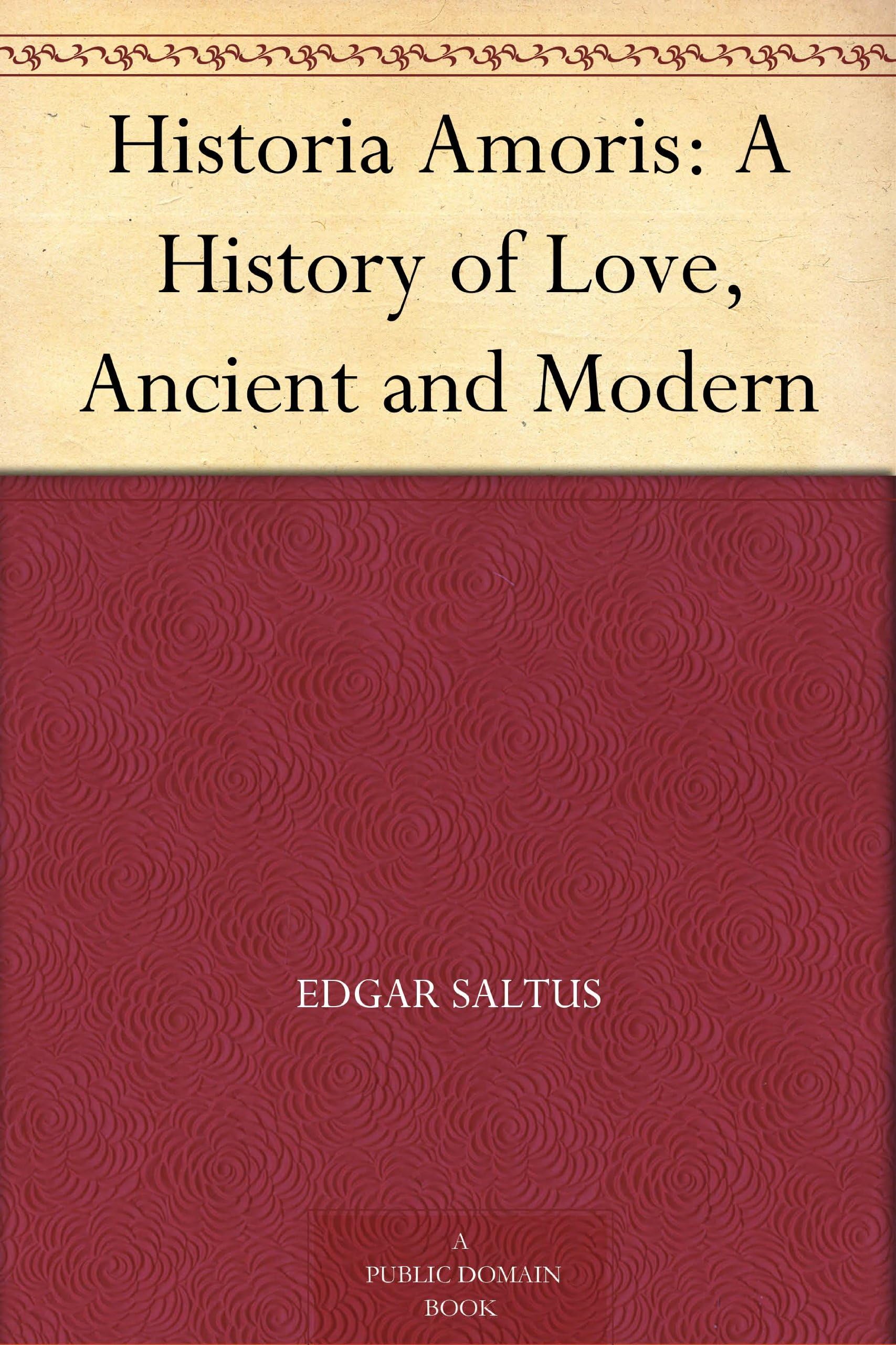 Historia Amoris: A History of Love, Ancient and Modern Philosophy