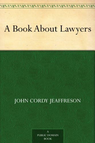 A Book About Lawyers Law