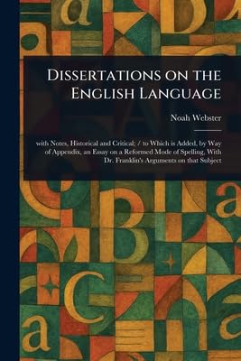 Product Image: Dissertations on the English Language