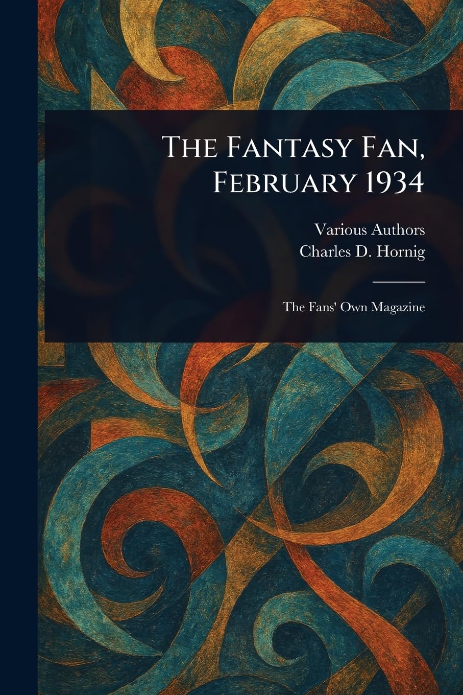 The Fantasy Fan, February 1934 Fantasy & Sci-Fi