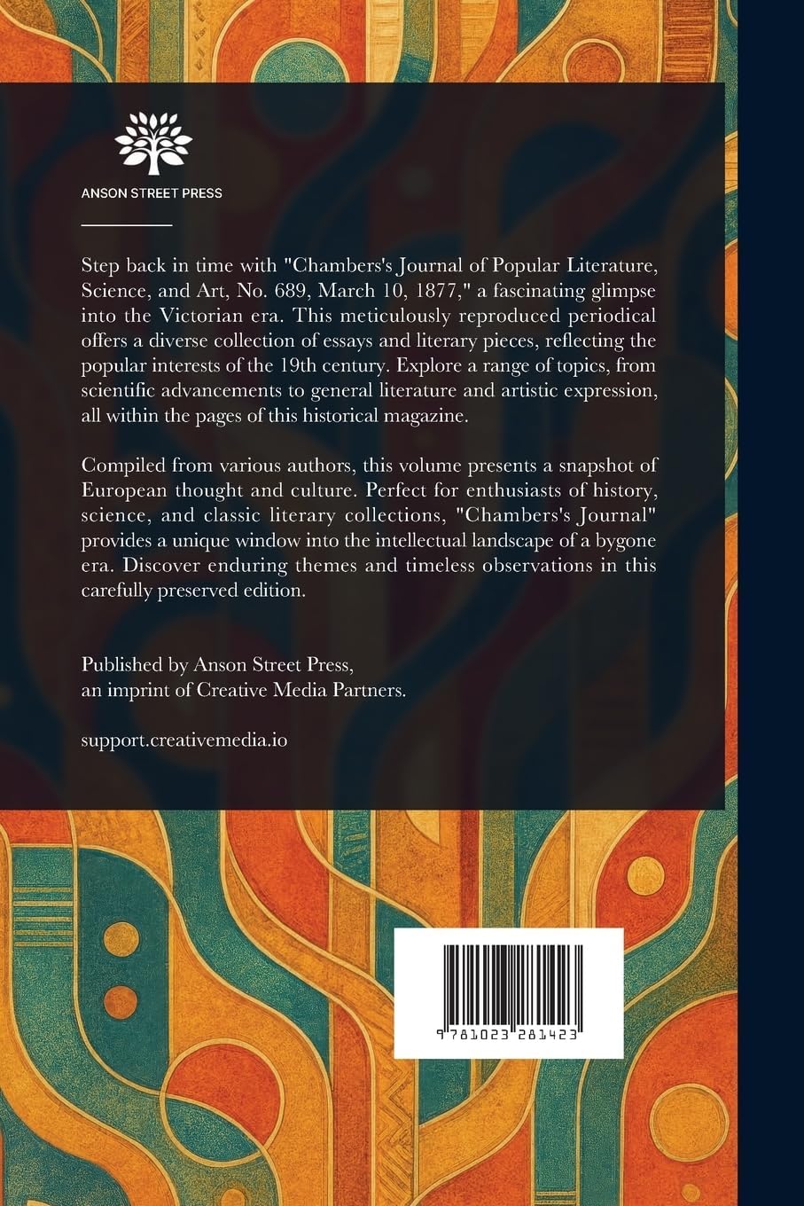 Chambers's Journal of Popular Literature, Science, and Art Essays & Short Stories
