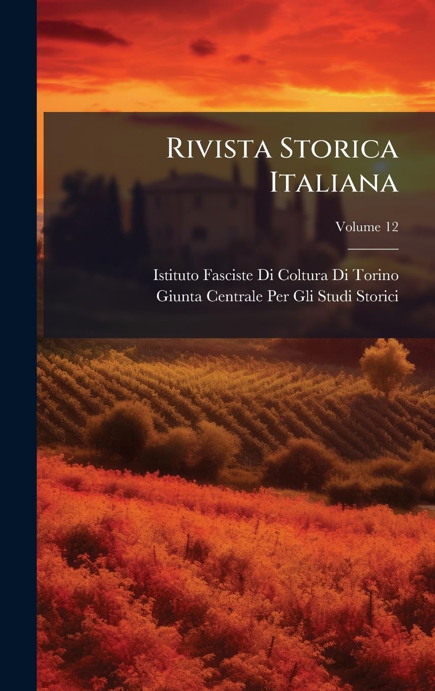 Rivista Storica Italiana book