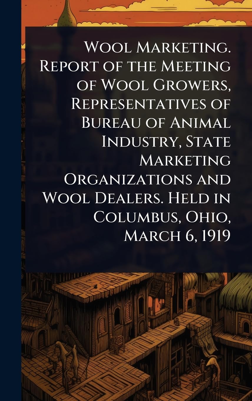 Wool Marketing. Report of the Meeting of Wool Growers, Representatives of Bureau of Animal Industry, State Marketing Organizations and Wool Dealers. Held in Columbus, Ohio, March 6, 1919 Politics & History