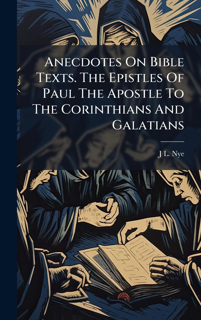 Anecdotes On Bible Texts. The Epistles Of Paul The Apostle To The Corinthians And Galatians Religion & Esotericism