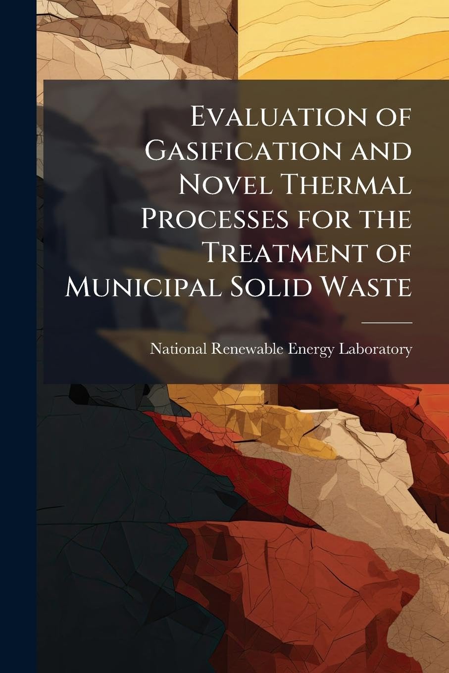 Evaluation of Gasification and Novel Thermal Processes for the Treatment of Municipal Solid Waste Business, Finance & Career