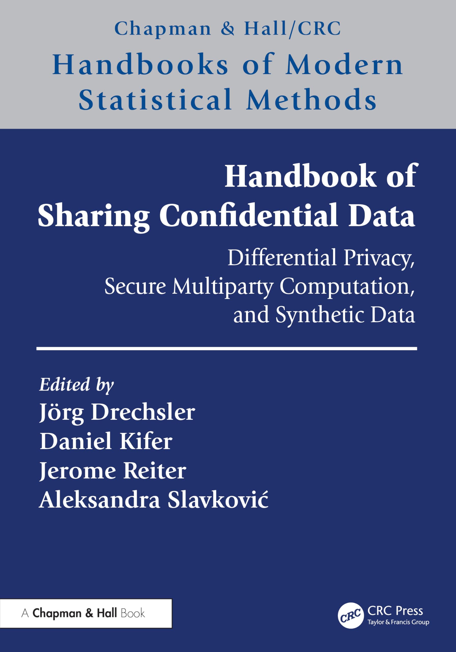 Product Image: Handbook of Sharing Confidential Data