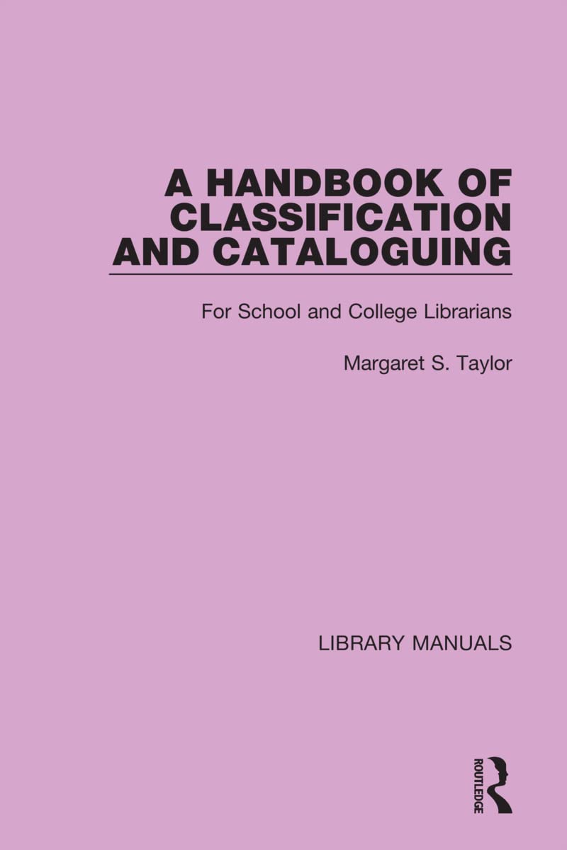 A Handbook of Classification and Cataloguing Social Sciences