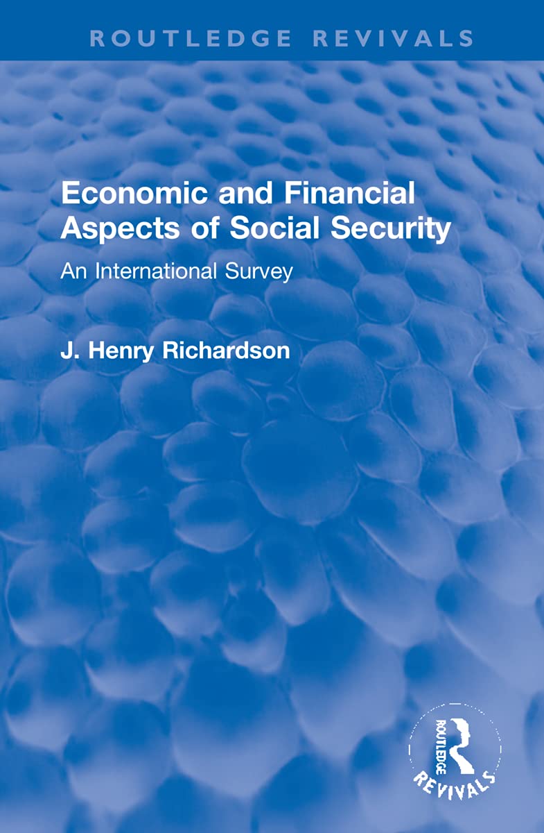 Economic and Financial Aspects of Social Security Law