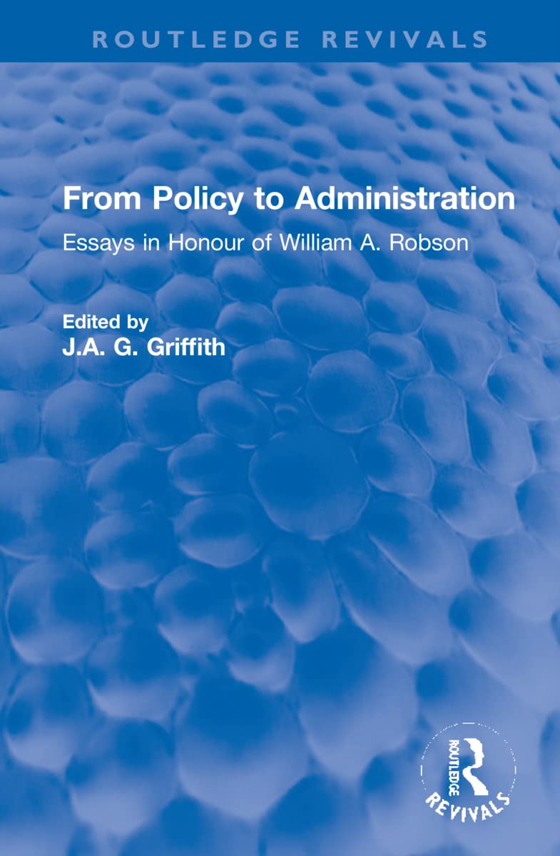 Product Image: From Policy to Administration
