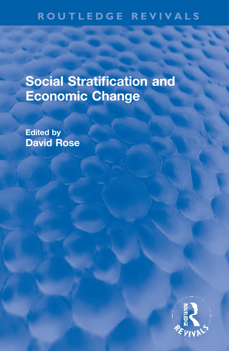 Product Image: Social Stratification and Economic Change (Routledge Revivals)