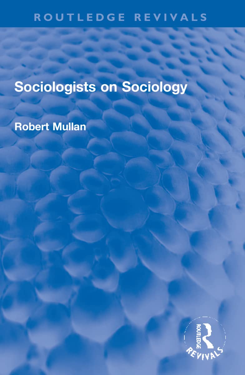 Product Image: Sociologists on Sociology
