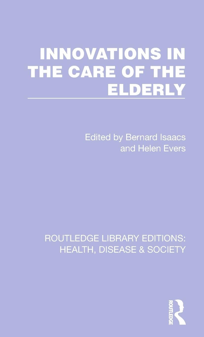 Innovations in the Care of the Elderly Medicine