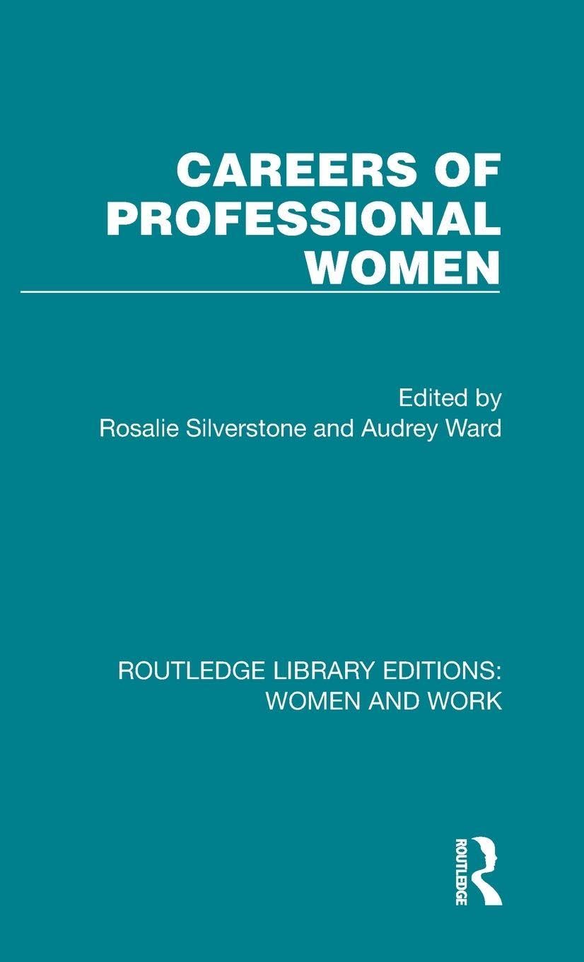Careers of Professional Women Books