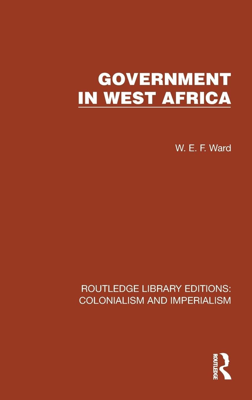 Government in West Africa Social Sciences