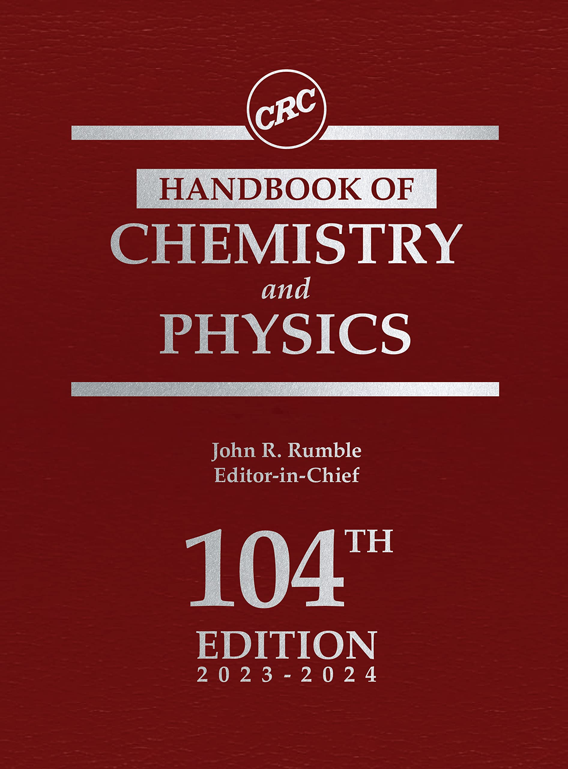 CRC Handbook of Chemistry and Physics (The CRC Handbook of Chemistry and Physics) Business & Technology