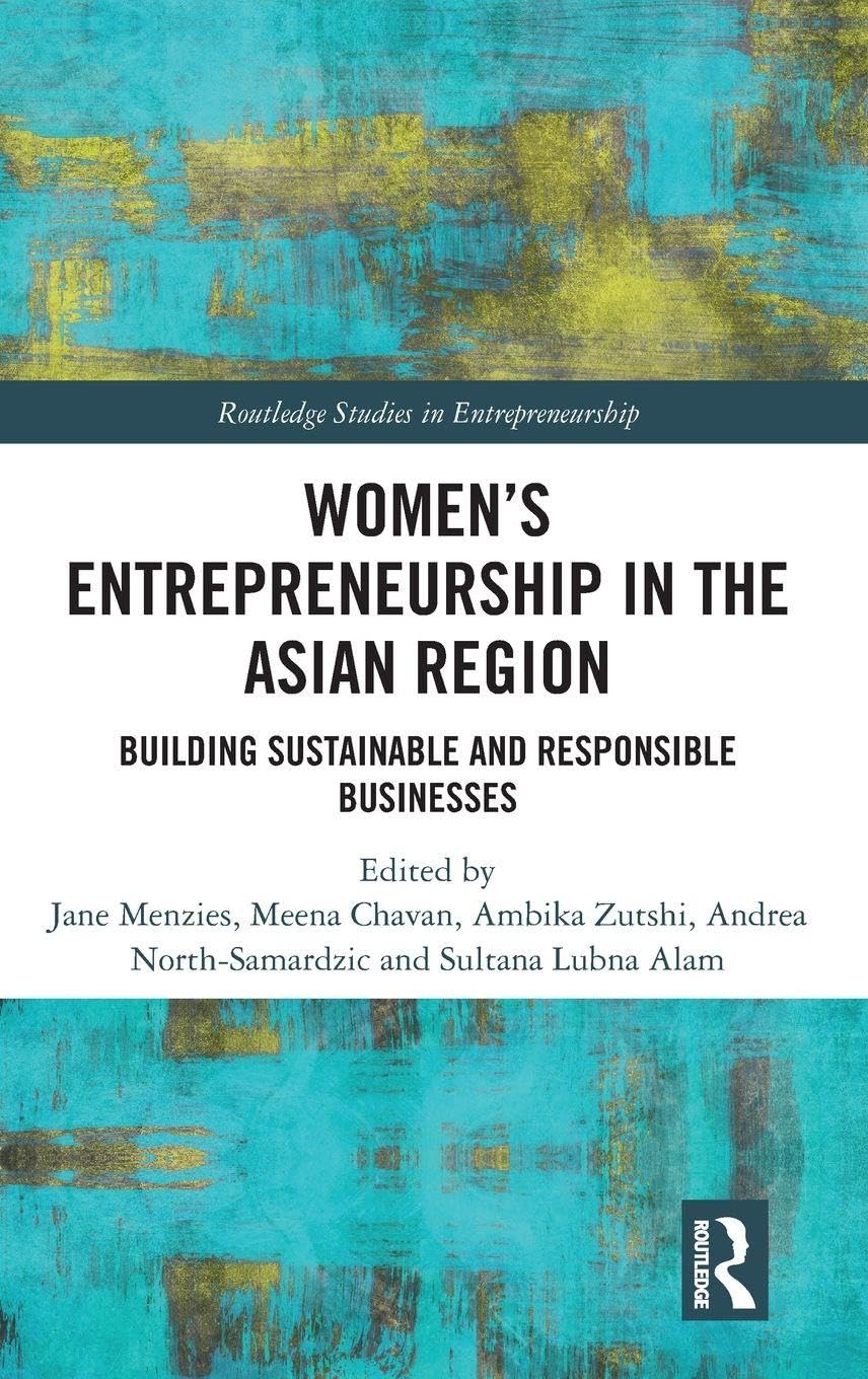 Women's Entrepreneurship in the Asian Region Business, Finance & Career
