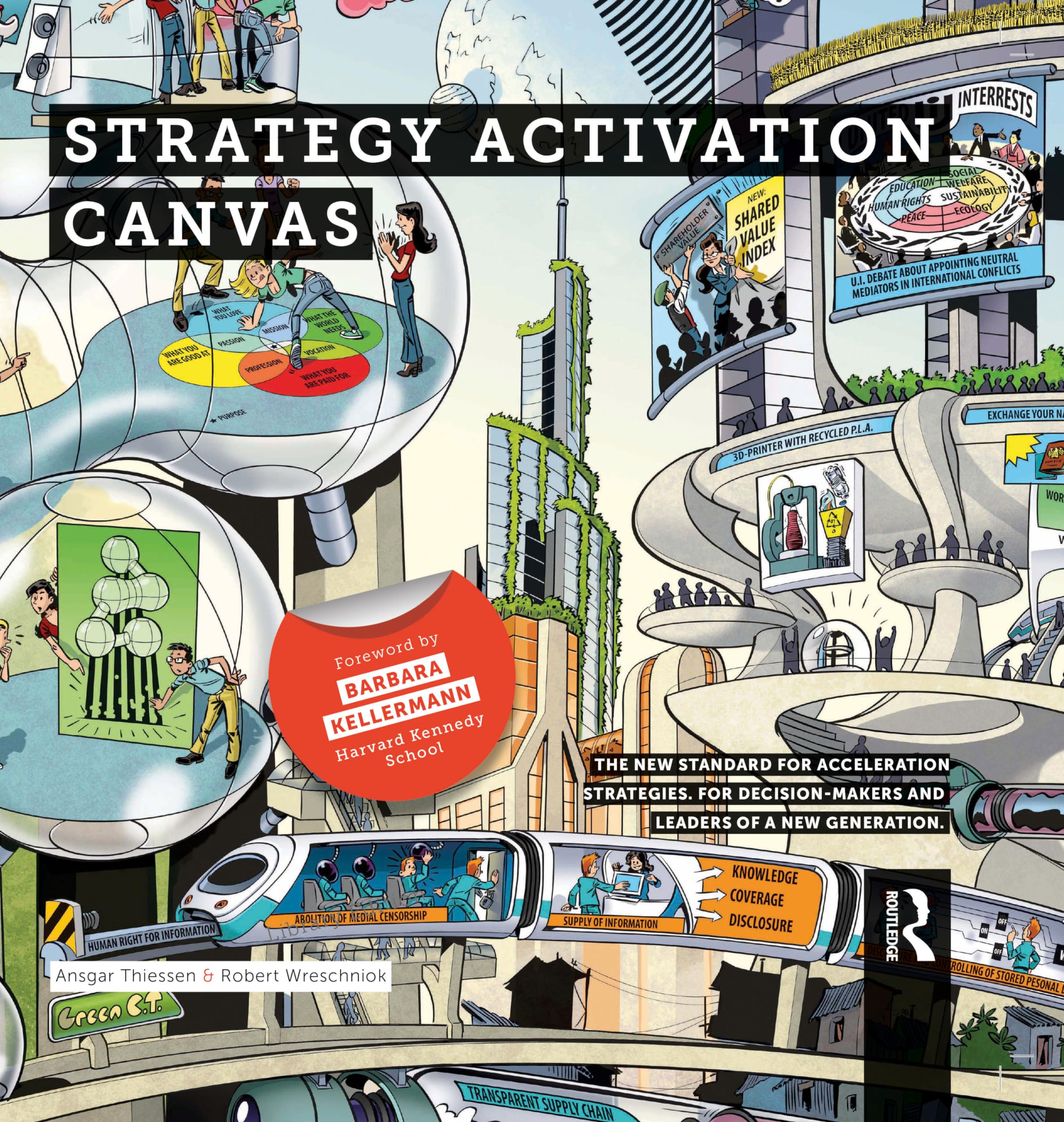 Strategy Activation Canvas: The New Standard for Acceleration Strategies. for Decision-makers and Leaders of a New Generation. Business, Finance & Career