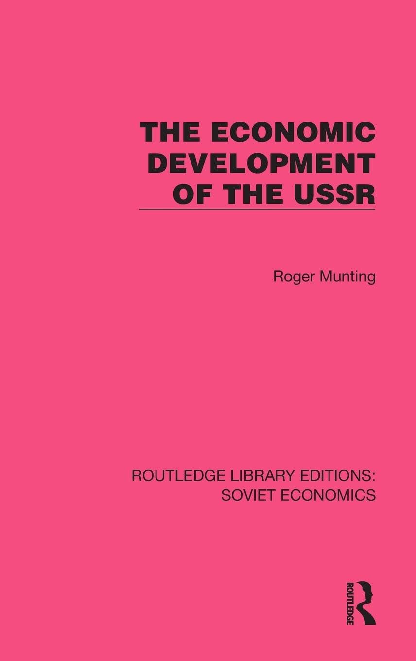 The Economic Development of the USSR Law