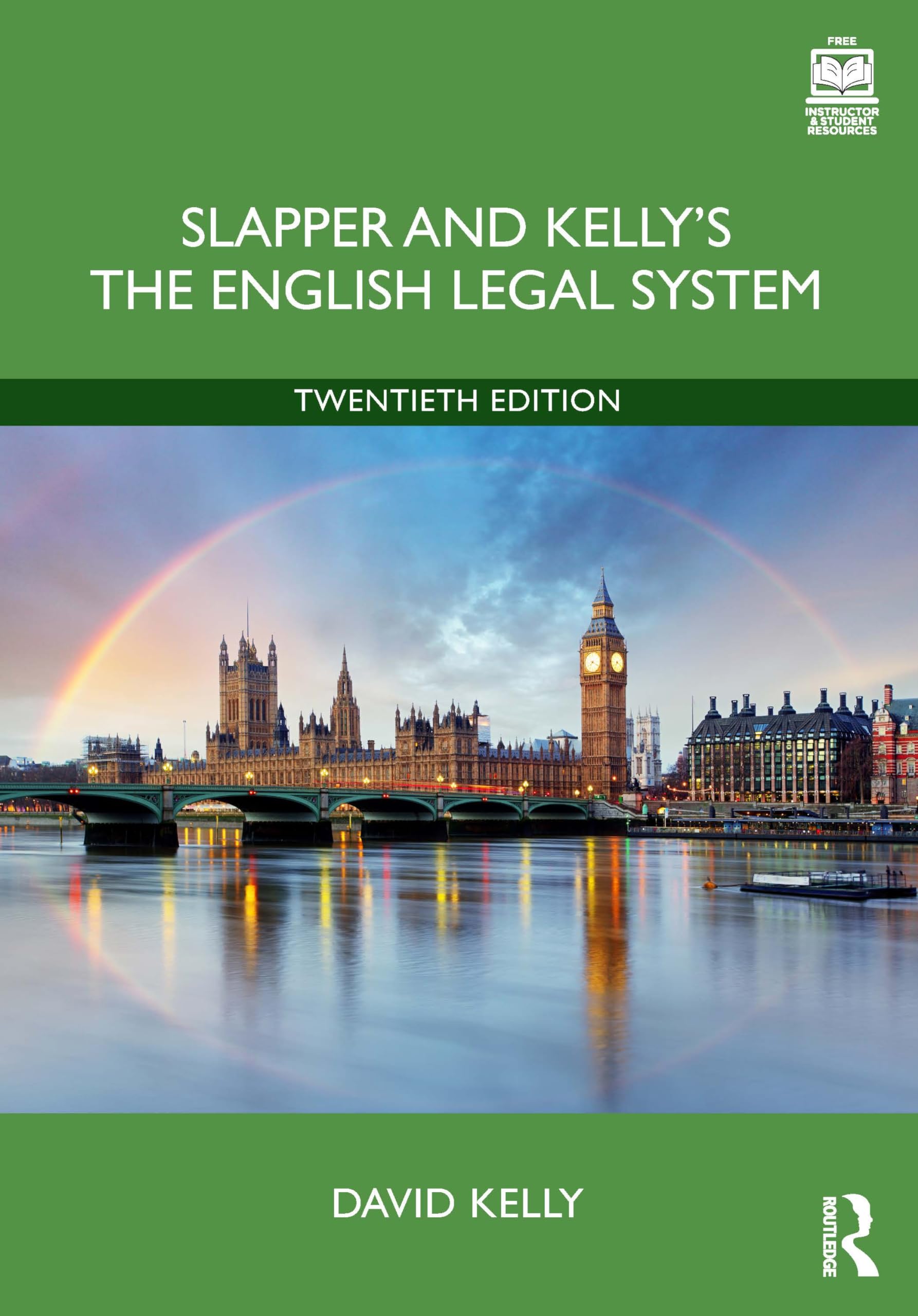 Slapper and Kelly's the English Legal System Law
