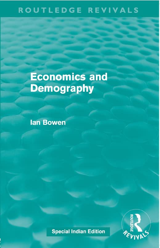 Product Image: Economics and Demography (Routledge Revivals)