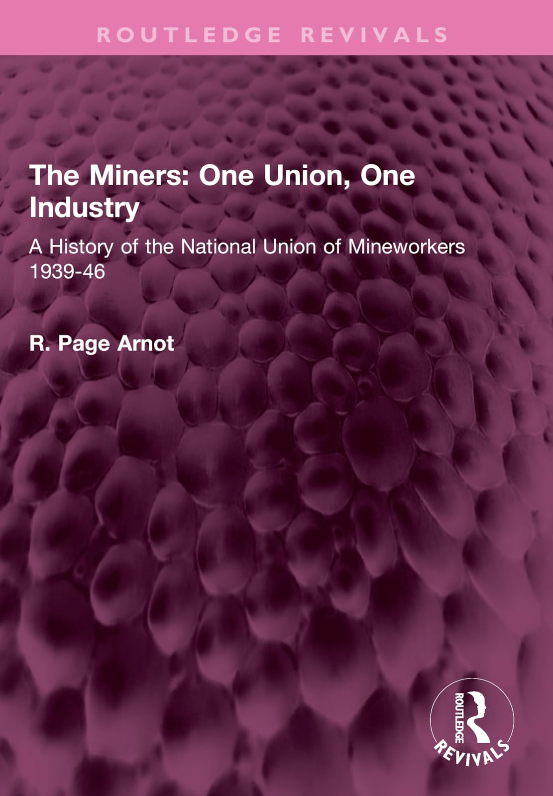 The Miners: One Union, One Industry: A History of the National Union of Mineworkers 1939-46 (Routledge Revivals) Social Sciences