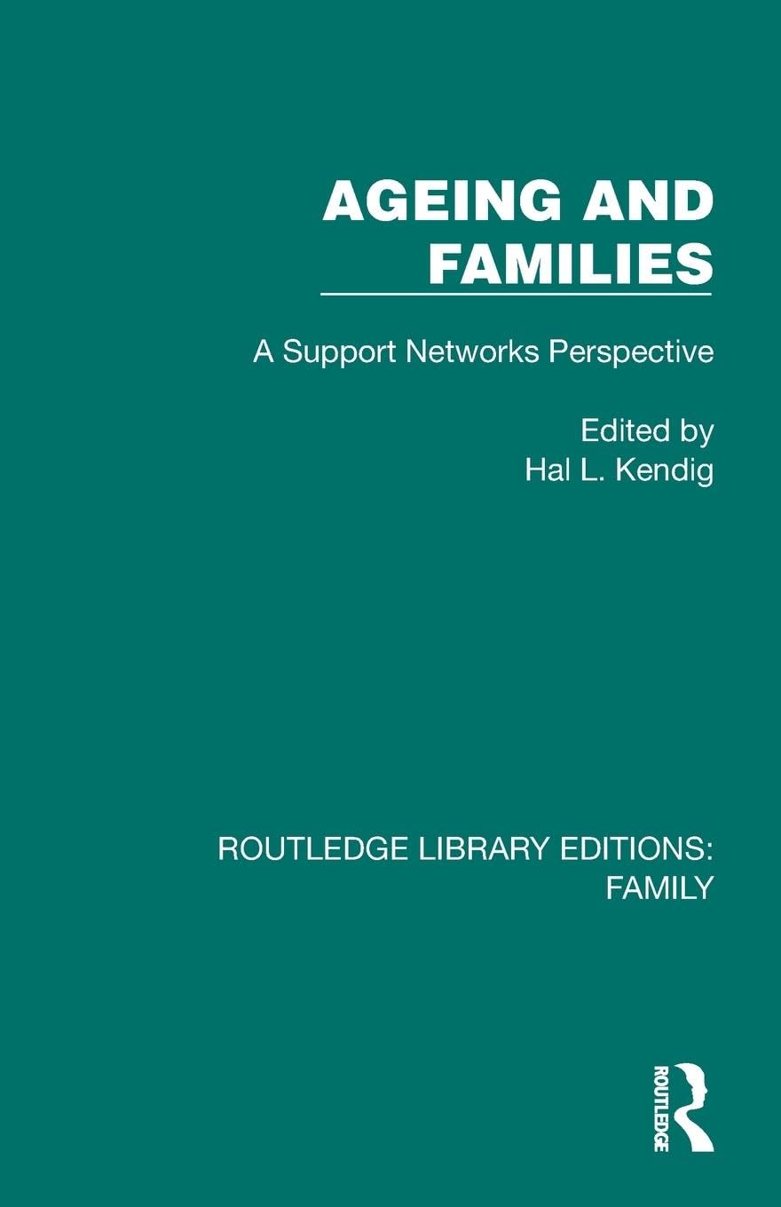Product Image: Ageing and Families