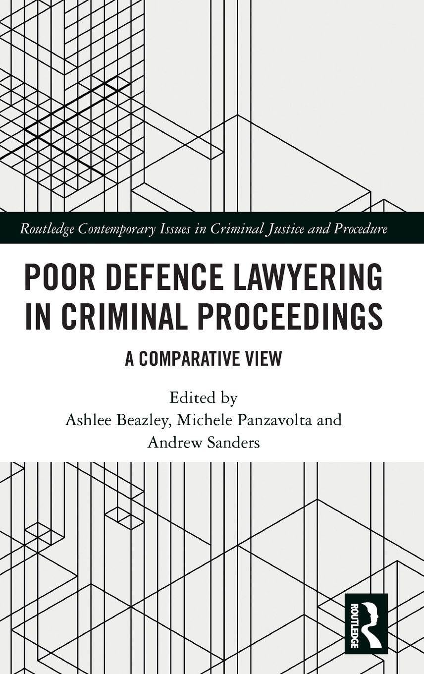 Poor Defence Lawyering in Criminal Proceedings Law
