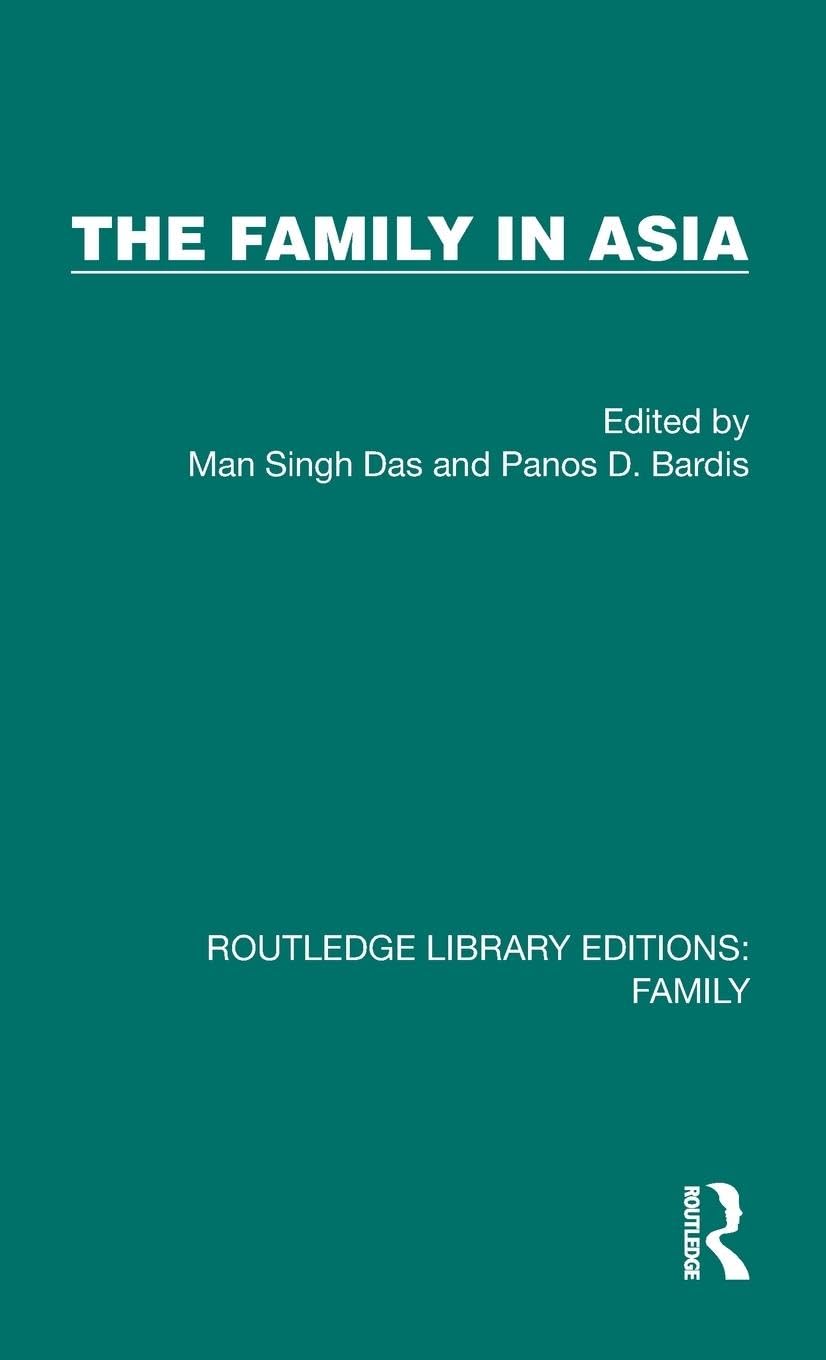 The Family in Asia (Routledge Library Editions: Family) Law