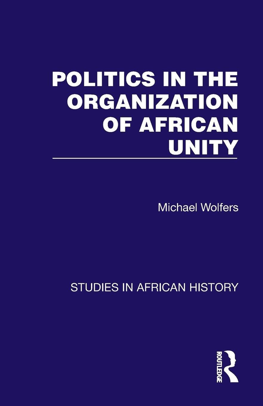 Politics in the Organization of African Unity Social Sciences