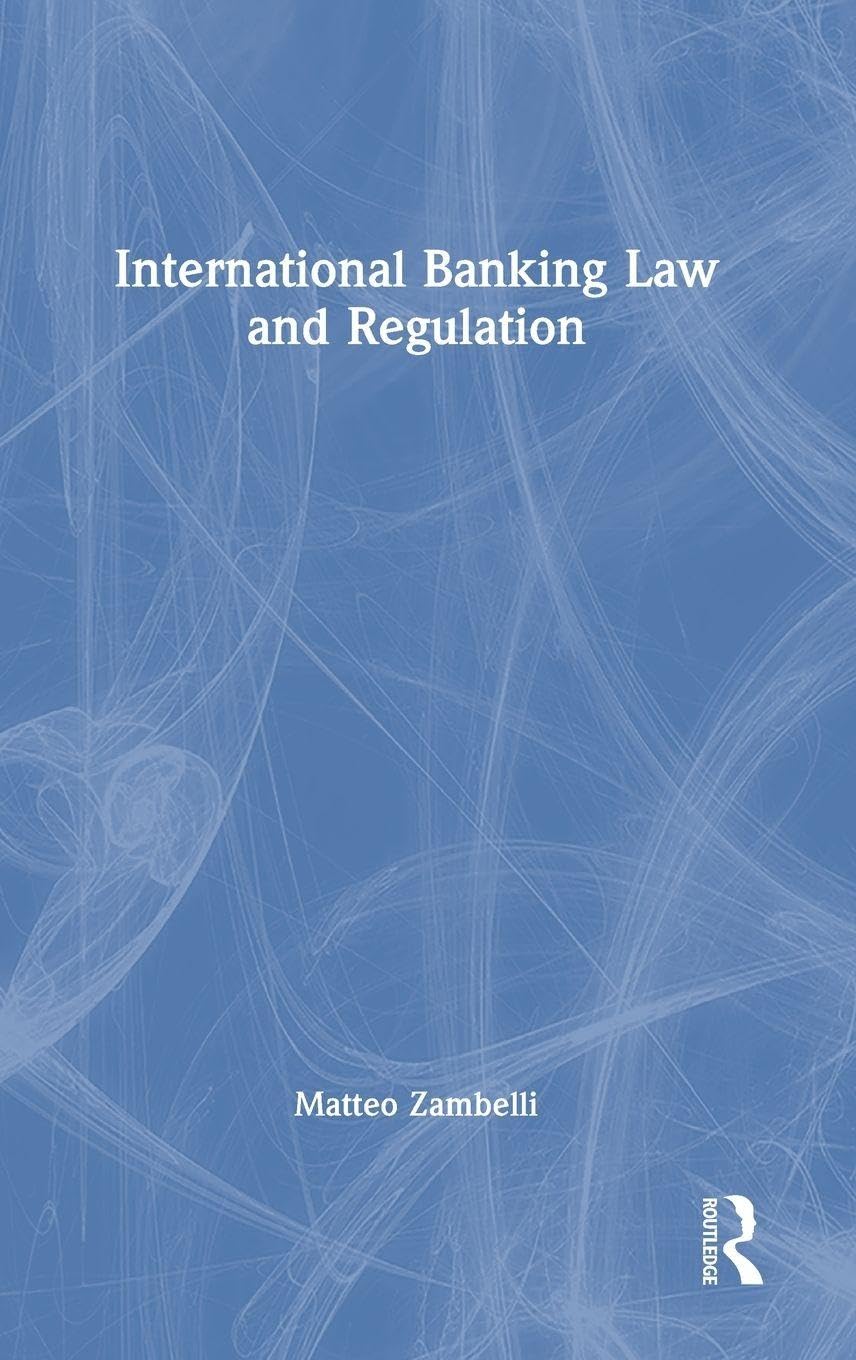 International Banking Law and Regulation Law