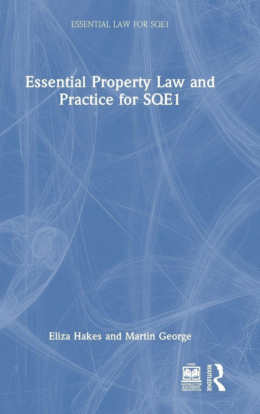 Essential Property Law and Practice for SQE1 Law