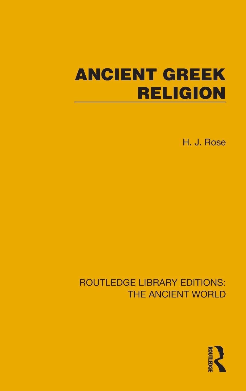 Product Image: Ancient Greek Religion