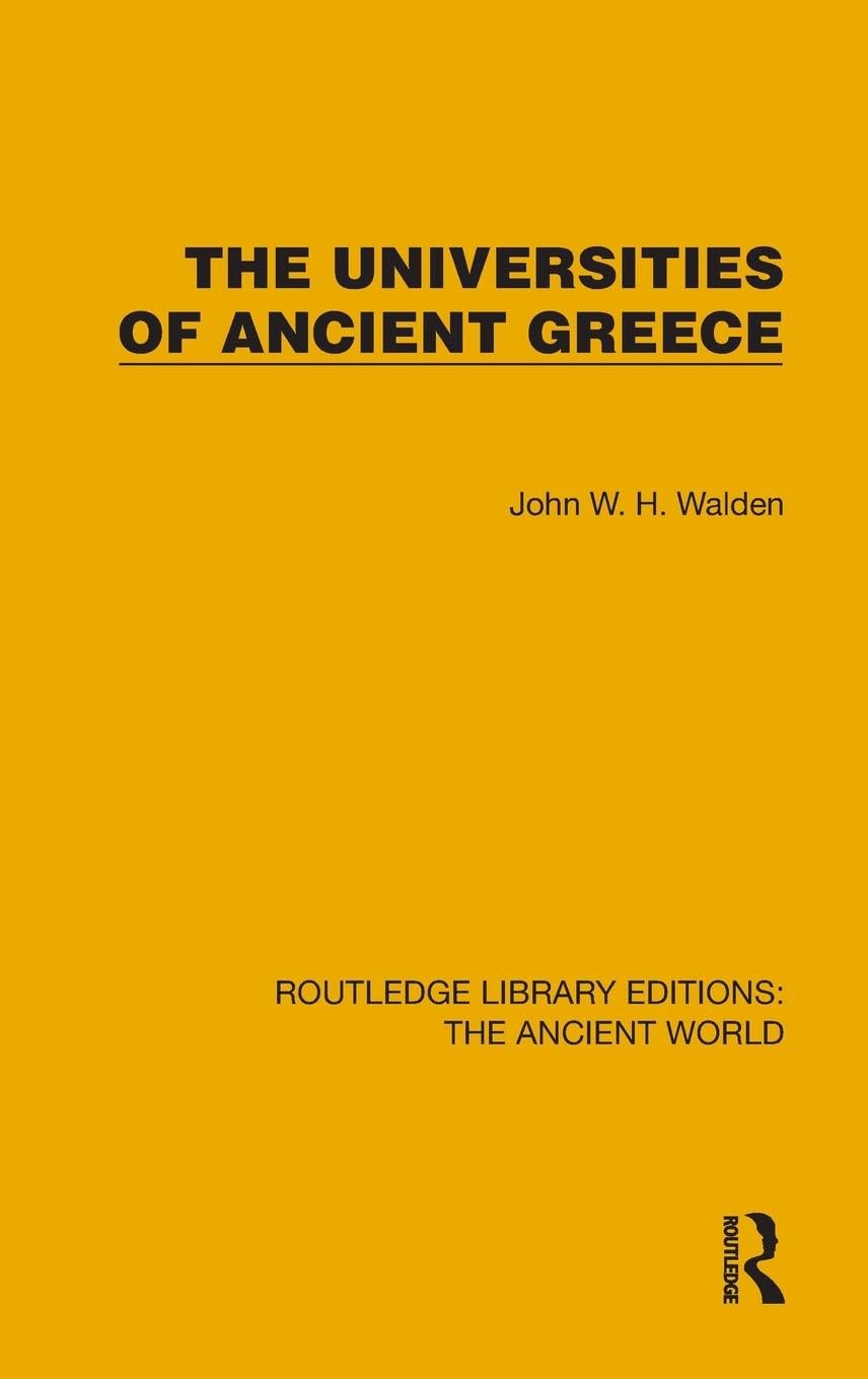 The Universities of Ancient Greece Religion & Esotericism