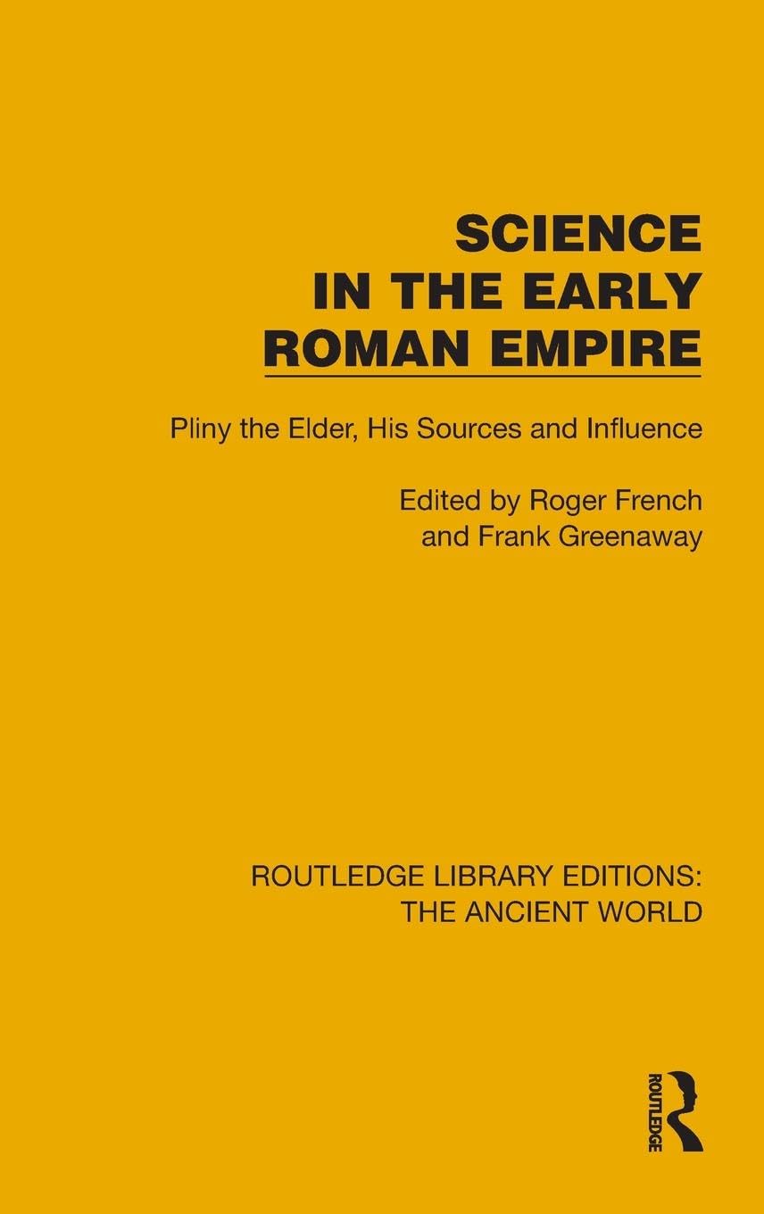 Science in the Early Roman Empire Religion & Esotericism