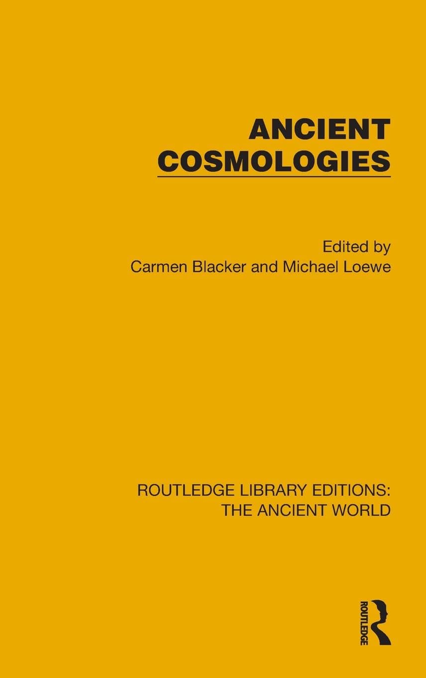 Ancient Cosmologies Natural Sciences