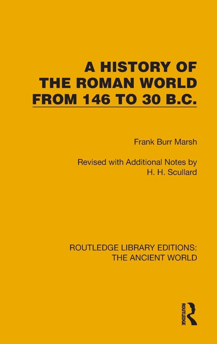 A History of the Roman World from 146 to 30 B.C. Religion & Esotericism
