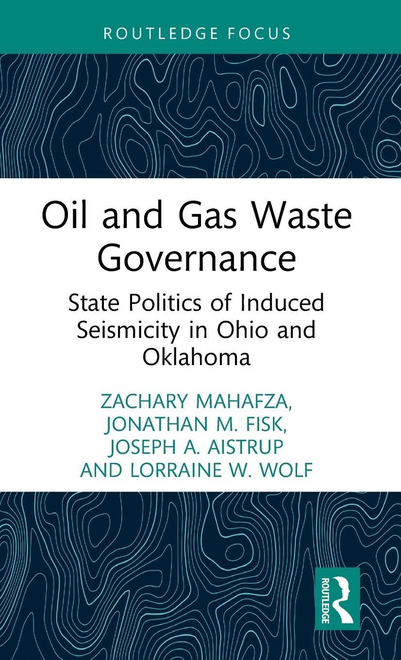 Oil and Gas Waste Governance Business & Technology