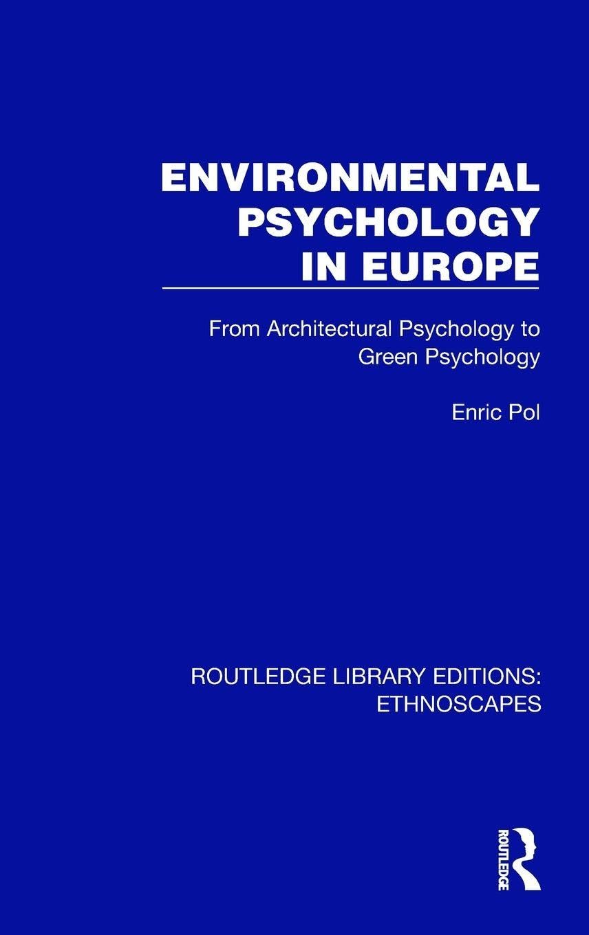 Environmental Psychology in Europe Medicine