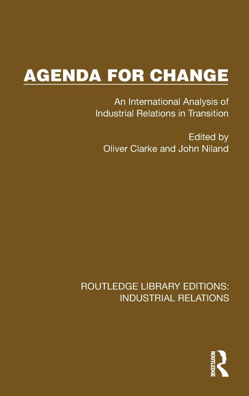 Product Image: Agenda for Change