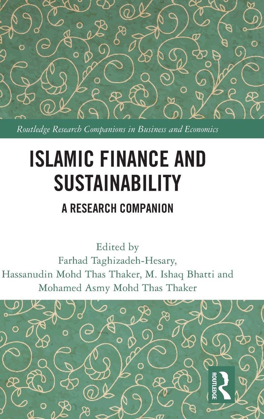 Islamic Finance and Sustainability Law