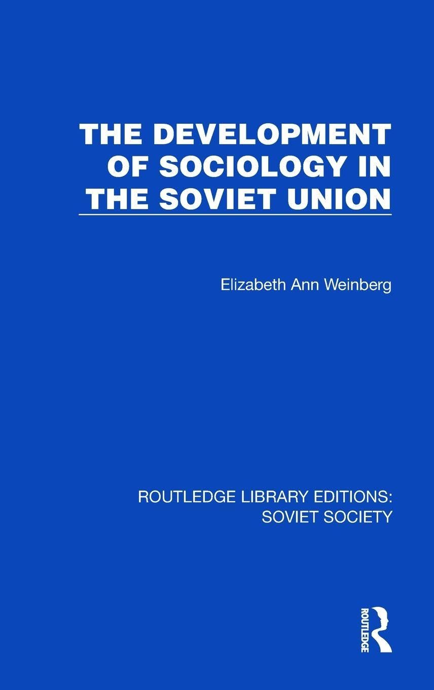 The Development of Sociology in the Soviet Union Law