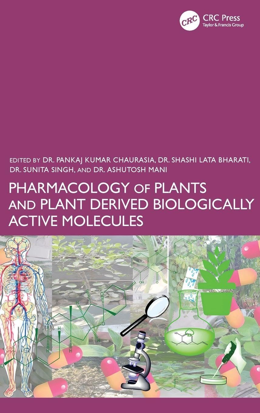 Pharmacology of Plants and Plant Derived Biologically Active Molecules Medicine